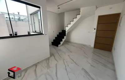 Cobertura à venda 2 quartos 1 suíte 1 vaga cecília maria - santo andré - sp
