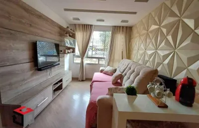 Apartamento à venda 3 quartos 1 vaga camilópolis - santo andré - sp