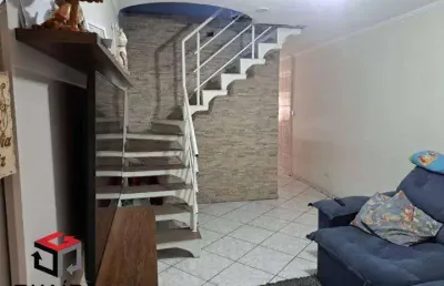 Sobrado à venda 3 quartos 1 suíte 2 vagas primavera - mauá - sp