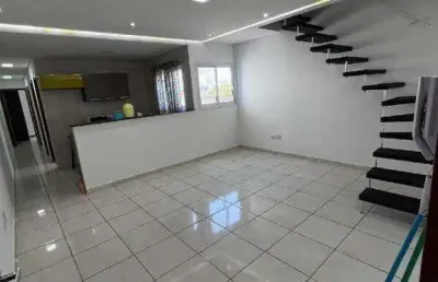 Cobertura 121 m² localizado no bairro pires santo andré - sp
