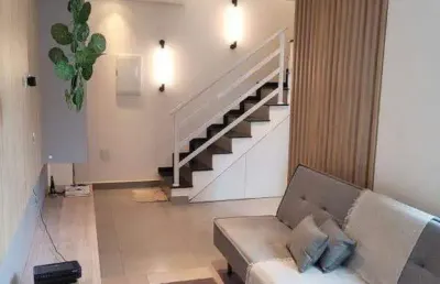 Cobertura à venda 2 quartos 1 suíte 1 vaga paraíso - santo andré - sp
