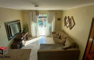 Sobrado à venda 3 quartos 1 suíte 2 vagas marajoara - santo andré - sp