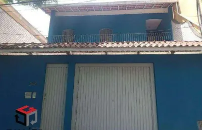 Sobrado à venda 3 quartos 1 suíte 5 vagas centro - diadema - sp