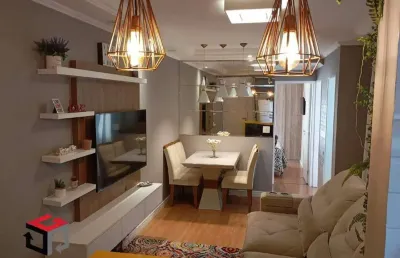 Cobertura à venda 2 quartos 2 vagas santo antônio - santo andré - sp