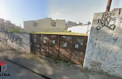 Terreno à venda na Avenida Pedro Américo, 903, Vila Homero Thon, Santo André