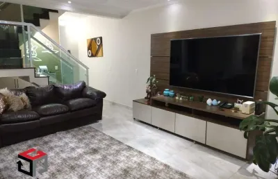 Sobrado à venda 3 quartos 1 suíte 5 vagas novo oratório - santo andré - sp