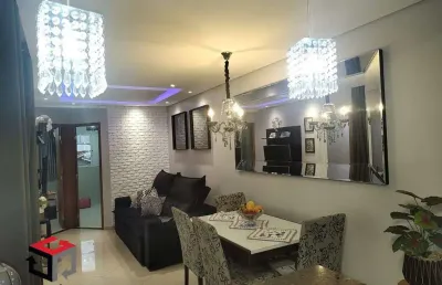 Apartamento à venda 2 quartos 1 suíte 1 vaga valparaíso - santo andré - sp