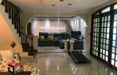 Sobrado à venda 3 quartos 1 suíte 3 vagas campestre - santo andré - sp