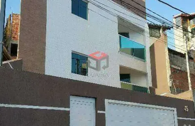 Cobertura para aluguel 2 quartos 1 suíte 2 vagas alzira franco - santo andré - sp