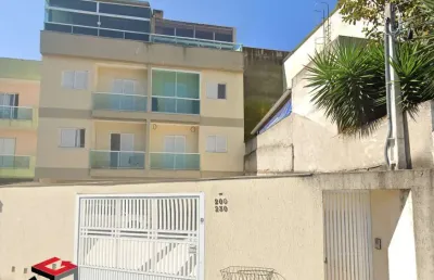 Cobertura à venda 2 quartos 1 suíte 2 vagas valparaíso - santo andré - sp