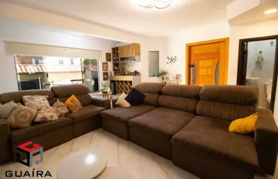 Sobrado à venda 3 quartos 1 suíte 5 vagas paraíso - santo andré - sp