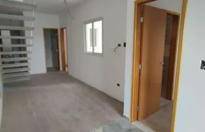 Cobertura à venda 2 quartos 1 suíte 2 vagas pires - santo andré - sp