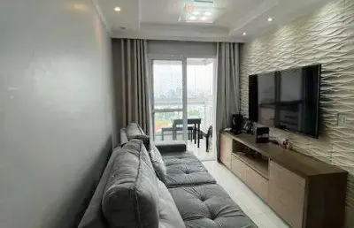 Apartamento à venda 2 quartos 1 suíte 2 vagas paraíso - santo andré - sp
