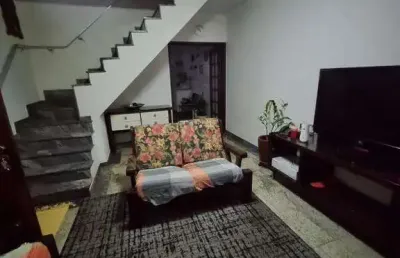 Sobrado à venda 3 quartos 1 suíte 2 vagas valparaíso - santo andré - sp