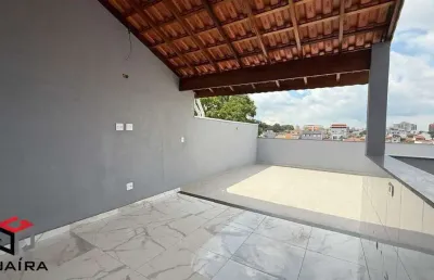 Cobertura à venda 2 quartos 1 suíte 2 vagas scarpelli - santo andré - sp