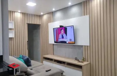 Cobertura à venda 2 quartos 1 vaga novo oratório - santo andré - sp
