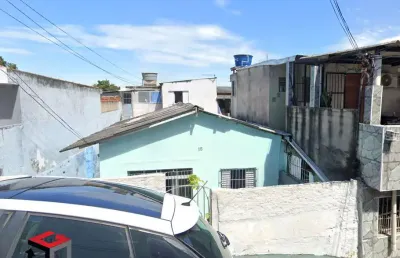 Terreno à venda na Rua Quitaúna, 15, Vila Palmares, Santo André