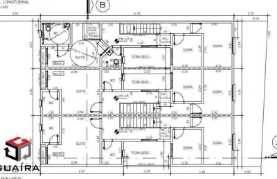 Sobrado à venda 3 quartos 1 suíte 3 vagas francisco matarazzo - santo andré - sp