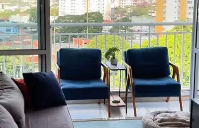 Apartamento à venda 2 quartos 2 suítes e 2 vagas na vila assunção - santo andré - sp