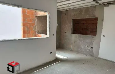 Cobertura à venda 2 quartos 1 suíte 2 vagas jardim - santo andré - sp
