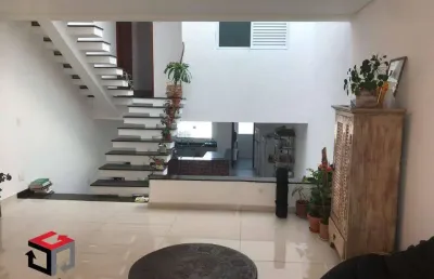Sobrado à venda 4 quartos 4 suítes 3 vagas pinheirinho - santo andré - sp