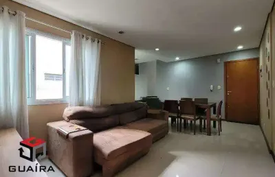 Cobertura à venda 2 quartos 1 suíte 2 vagas assunção - santo andré - sp