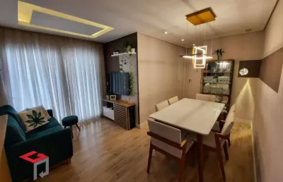 Apartamento 59 m² localizado no bairro jardim santo andré - sp