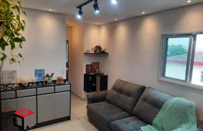 Cobertura à venda 2 quartos 1 suíte 1 vaga oratório - santo andré - sp