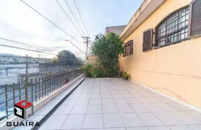 Sobrado à venda 3 quartos 1 suíte 2 vagas tibiriçá - santo andré - sp