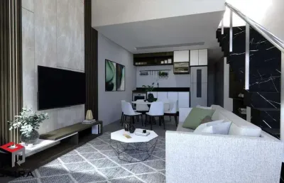 Casa à venda 2 quartos 1 suíte 2 vagas marina - santo andré - sp