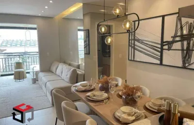 Apartamento à venda 3 quartos 1 suíte 2 vagas rudge ramos - são bernardo do campo - sp