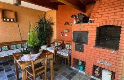 Sobrado à venda 4 quartos 1 suíte 3 vagas alzira - santo andré - sp