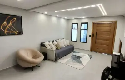 Sobrado à venda 3 quartos 3 suítes 4 vagas camilópolis - santo andré - sp
