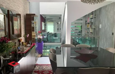 Sobrado à venda 3 quartos 3 suítes 2 vagas guiomar - santo andré - sp