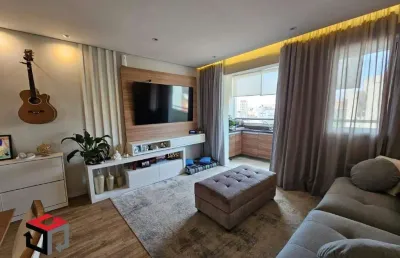 Apartamento à venda 2 quartos 1 suíte 2 vagas humaitá - santo andré - sp