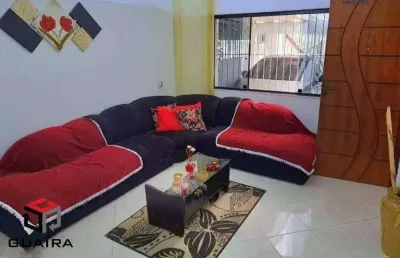 Casa à venda 3 quartos 1 suíte 2 vagas novo oratório - santo andré - sp