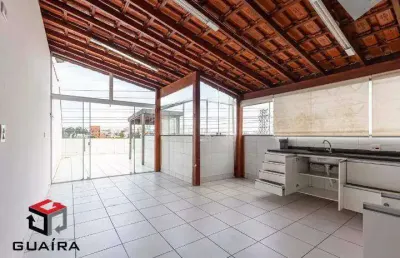 Cobertura à venda 3 quartos 1 suíte 2 vagas floresta - santo andré - sp