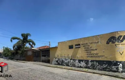 Terreno à venda na Rua Palermo, 163, Utinga, Santo André