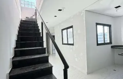 Cobertura 78 m² localizado no bairro casa branca santo andré - sp