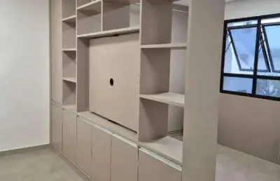 Apartamento para aluguel 1 quarto 1 suíte 1 vaga centro - são bernardo do campo - sp
