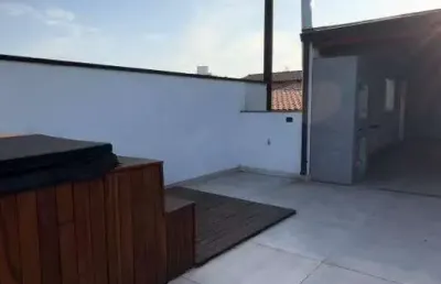 Cobertura para aluguel 3 quartos 1 suíte 2 vagas eldízia - santo andré - sp