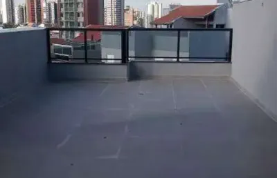 Cobertura à venda 2 quartos 1 vaga guiomar - santo andré - sp