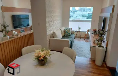 Apartamento à venda 2 quartos 1 suíte 1 vaga olímpico - são caetano do sul - sp