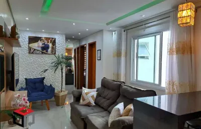 Cobertura à venda 2 quartos 2 vagas scarpelli - santo andré - sp