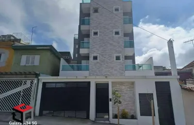 Cobertura sem condomínio com elevador na vila alzira 02 quartos 1 com suíte e 1 vaga