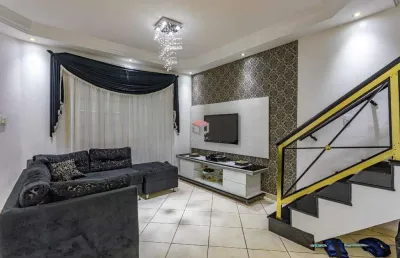 Sobrado à venda 3 quartos 2 suítes 3 vagas nova petrópolis - são bernardo do campo - sp