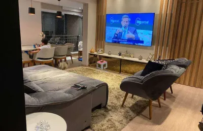 Apartamento à venda 3 quartos 3 suítes 2 vagas baeta neves - são bernardo do campo - sp