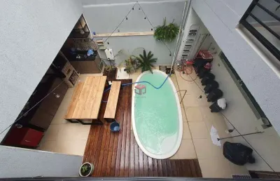 Sobrado à venda 3 quartos 2 suítes 4 vagas milena - santo andré - sp