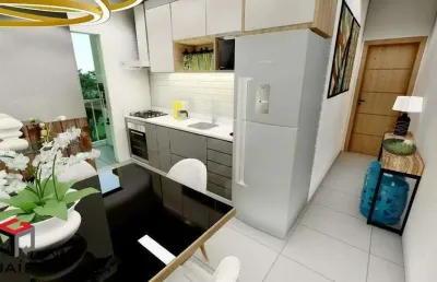 Apartamento à venda 2 quartos 1 suíte 1 vaga santa maria - santo andré - sp