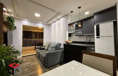 Apartamento à venda 2 quartos 1 suíte 2 vagas hollywood - são bernardo do campo - sp